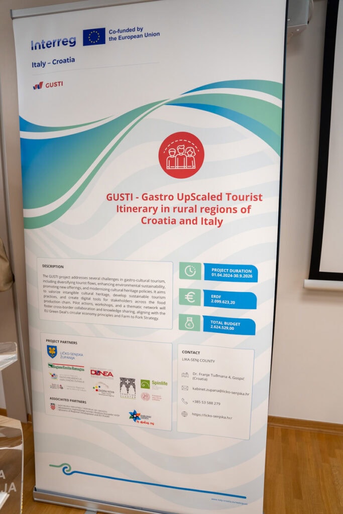 Projekt GUSTI: Počele aktivnosti za unapređenje gastroturizma u Hrvatskoj i Italiji